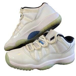 Size 5.5Y- Jordan 11 Retro Low Legend Blue 528896-117 Nice!